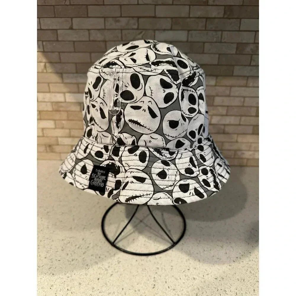 Nwt Disney Nightmare before Christmas Jack Skellington‎ bucket hat b40